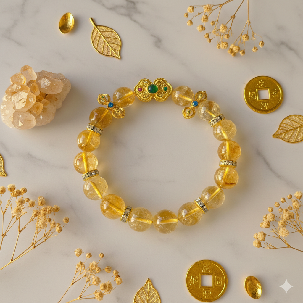 Citrine Prosperity Bracelet Lifestyle